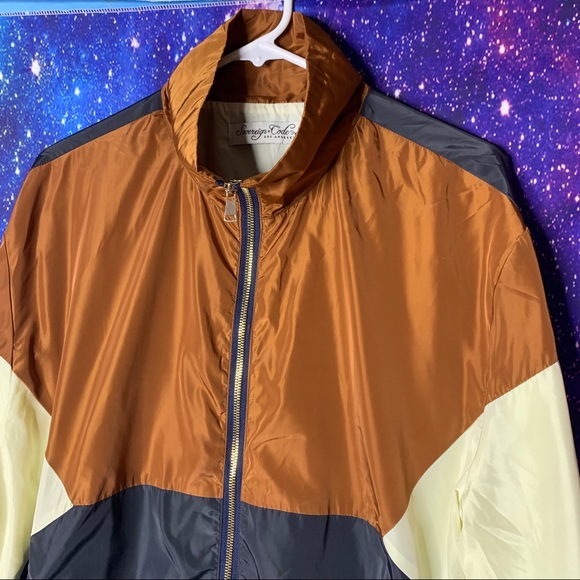 Sovereign Code- Brown/Blue/Cream Jacket size Xl - Picture 2 of 11